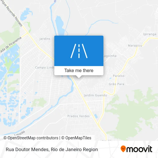 Rua Doutor Mendes map