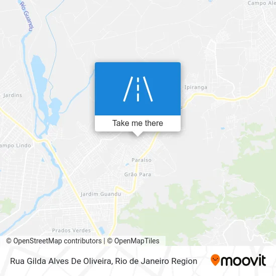 Rua Gilda Alves De Oliveira map