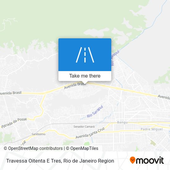 Travessa Oitenta E Tres map