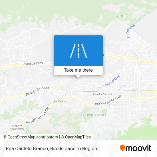 Rua Castelo Branco map
