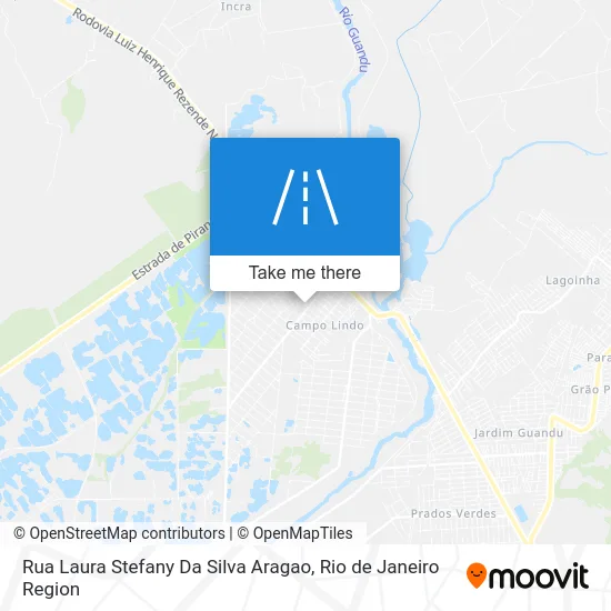Rua Laura Stefany Da Silva Aragao map