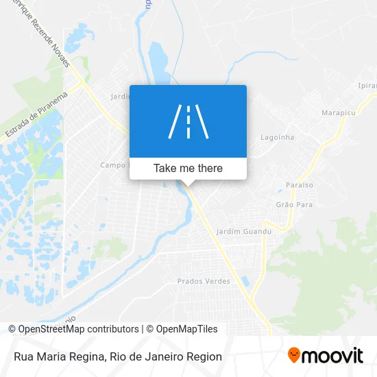 Rua Maria Regina map