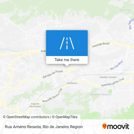 Rua Ameno Reseda map
