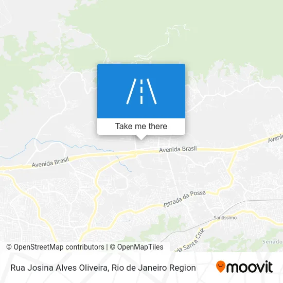 Rua Josina Alves Oliveira map