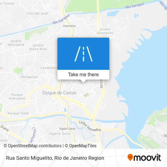 Rua Santo Miguelito map