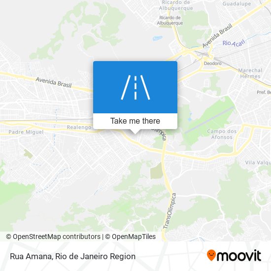 Rua Amana map