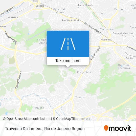 Mapa Travessa Da Limeira