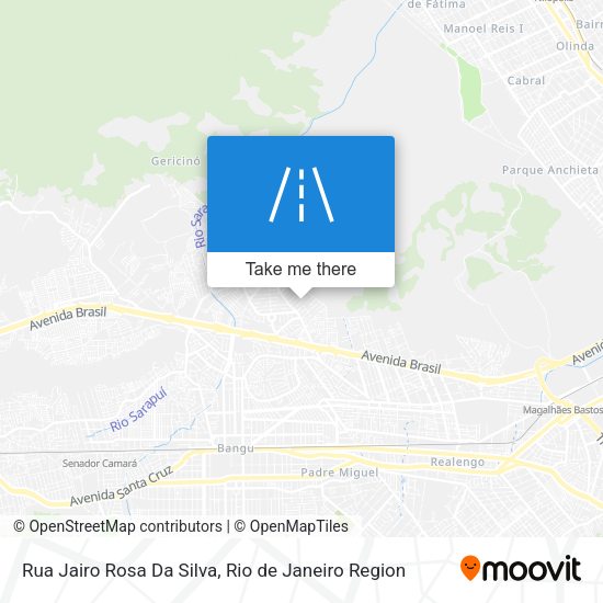 Rua Jairo Rosa Da Silva map