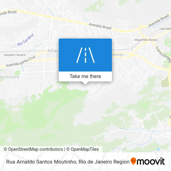 Rua Arnaldo Santos Moutinho map