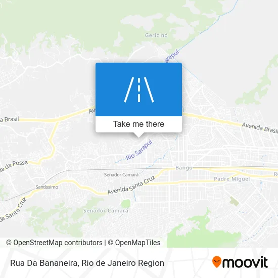 Rua Da Bananeira map