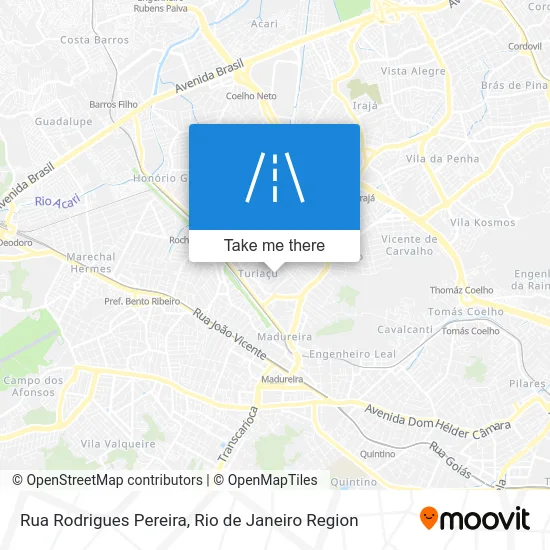 Rua Rodrigues Pereira map