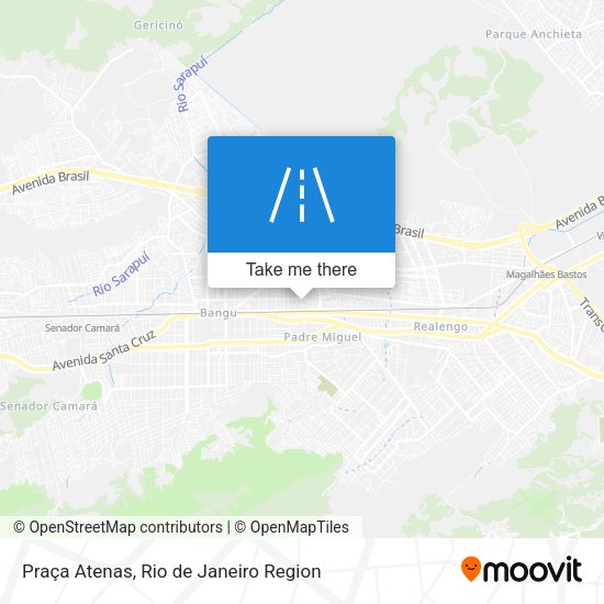 Praça Atenas map