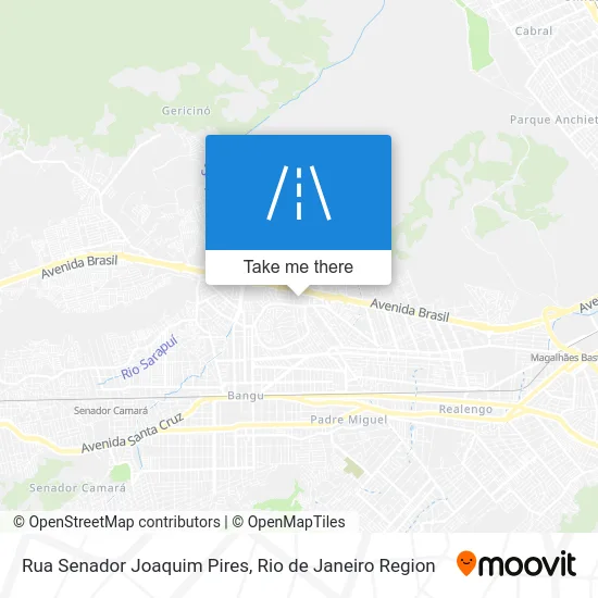 Rua Senador Joaquim Pires map
