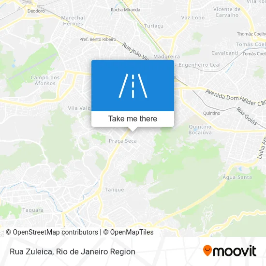Rua Zuleica map