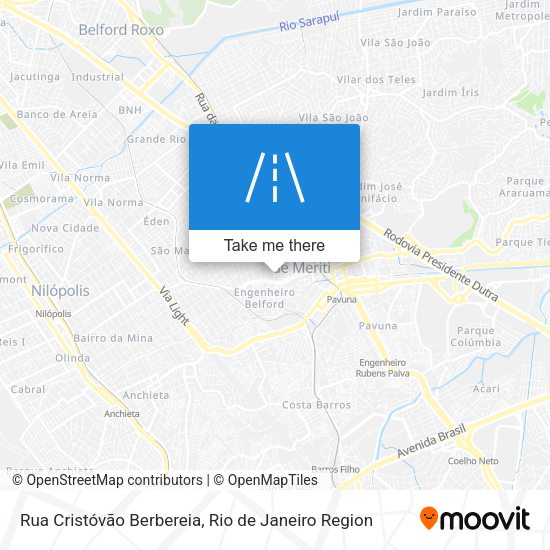Rua Cristóvão Berbereia map