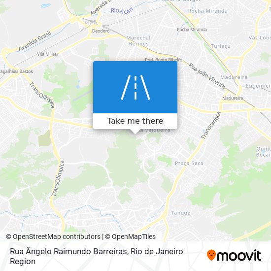 Rua Ângelo Raimundo Barreiras map