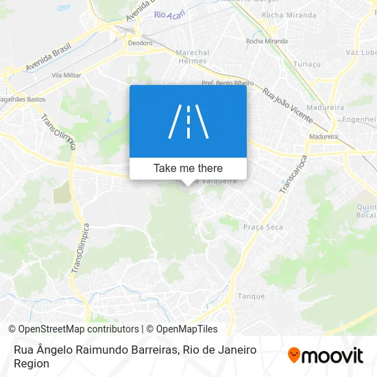 Rua Ângelo Raimundo Barreiras map