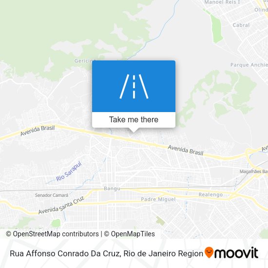 Rua Affonso Conrado Da Cruz map