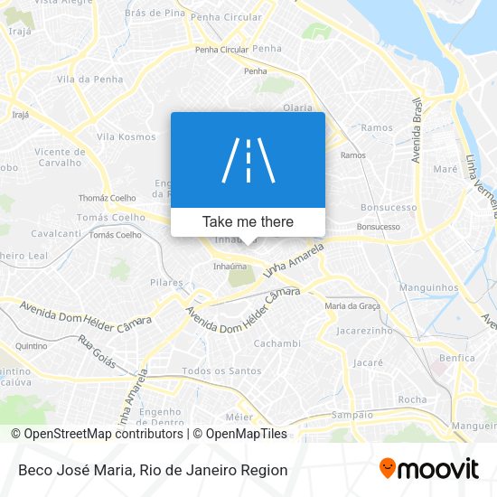 Beco José Maria map