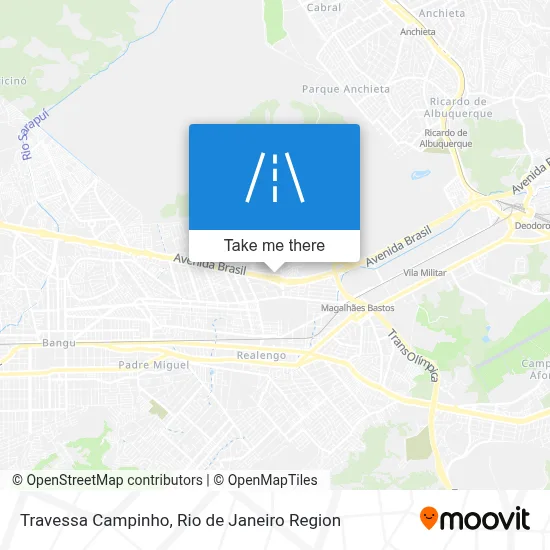 Travessa Campinho map