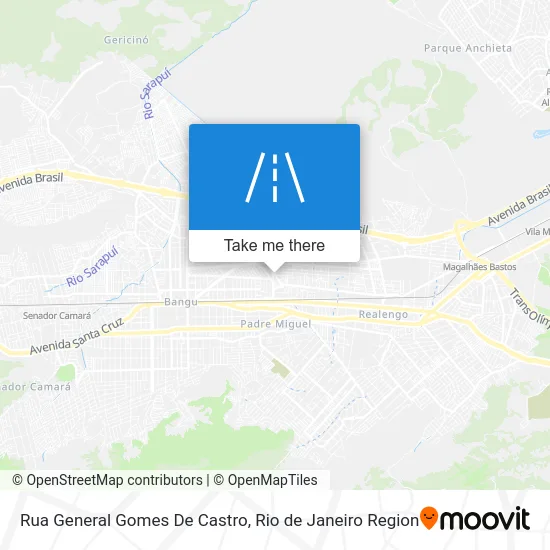 Rua General Gomes De Castro map