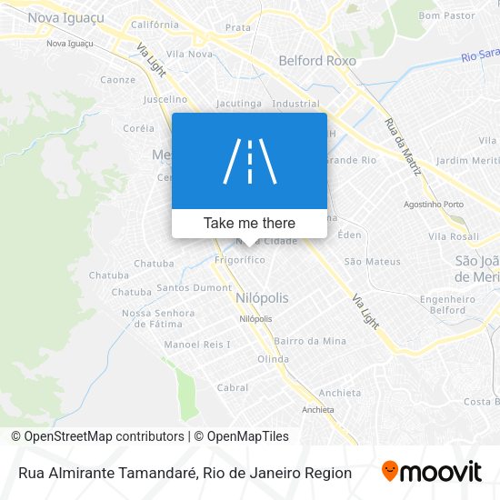 Rua Almirante Tamandaré map