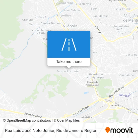Rua Luís José Neto Júnior map