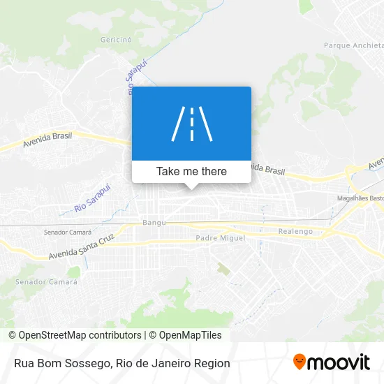 Rua Bom Sossego map