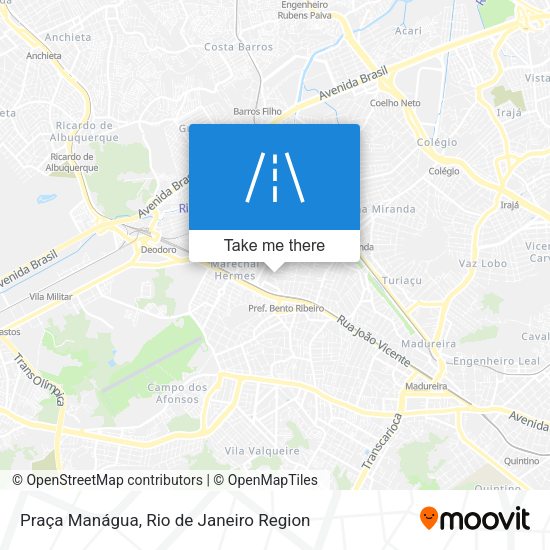Praça Manágua map