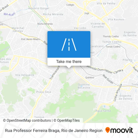 Rua Professor Ferreira Braga map