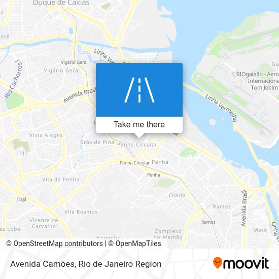 Avenida Camões map