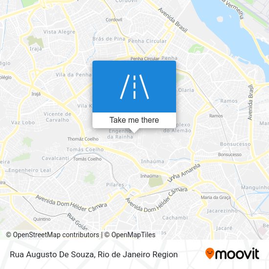 Rua Augusto De Souza map