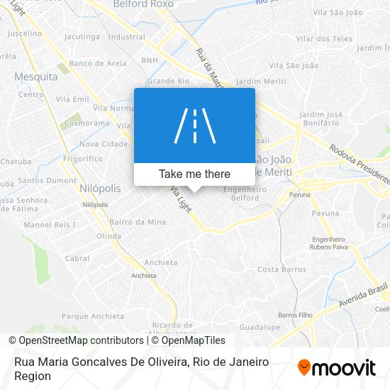 Rua Maria Goncalves De Oliveira map