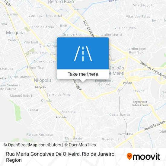 Rua Maria Goncalves De Oliveira map