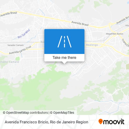 Mapa Avenida Francisco Bricio