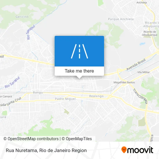 Rua Nuretama map