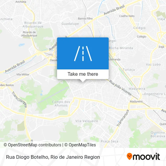 Rua Diogo Botelho map