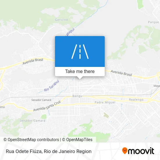 Rua Odete Fiúza map