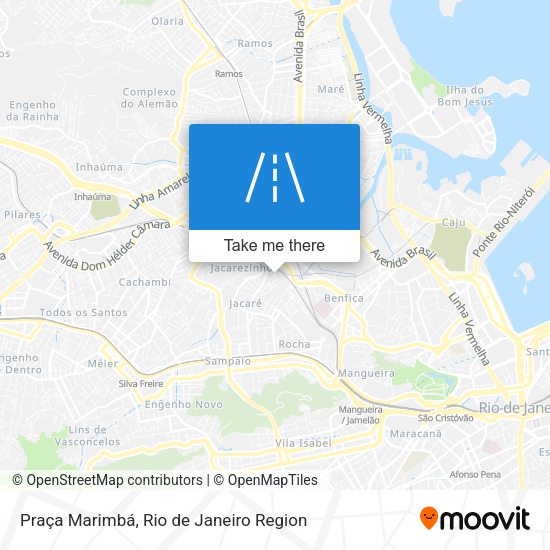 Praça Marimbá map
