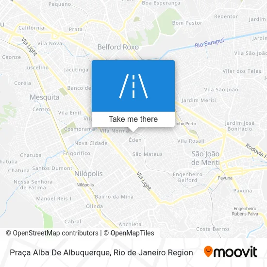 Praça Alba De Albuquerque map