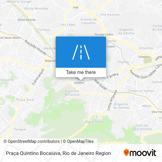 Praça Quintino Bocaiúva map