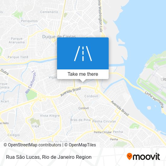 Rua Sāo Lucas map