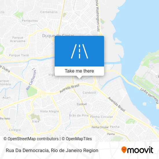 Rua Da Democracia map