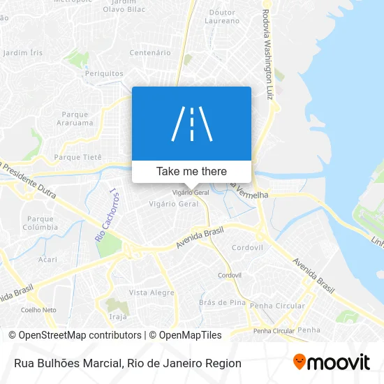 Rua Bulhões Marcial map