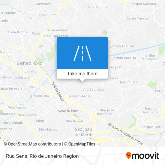 Rua Sena map