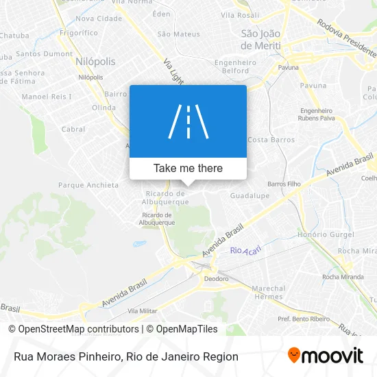 Rua Moraes Pinheiro map