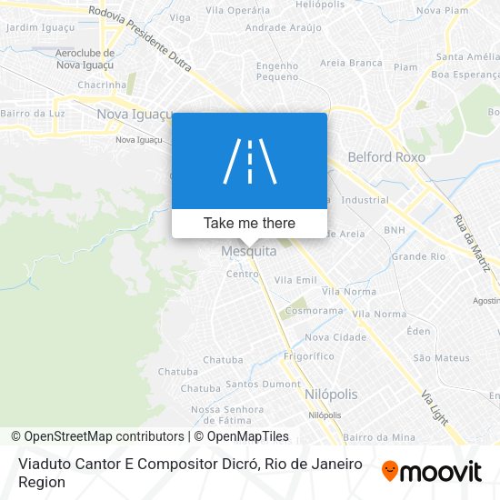Viaduto Cantor E Compositor Dicró map