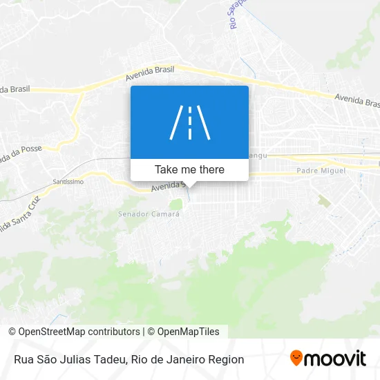 Rua São Julias Tadeu map