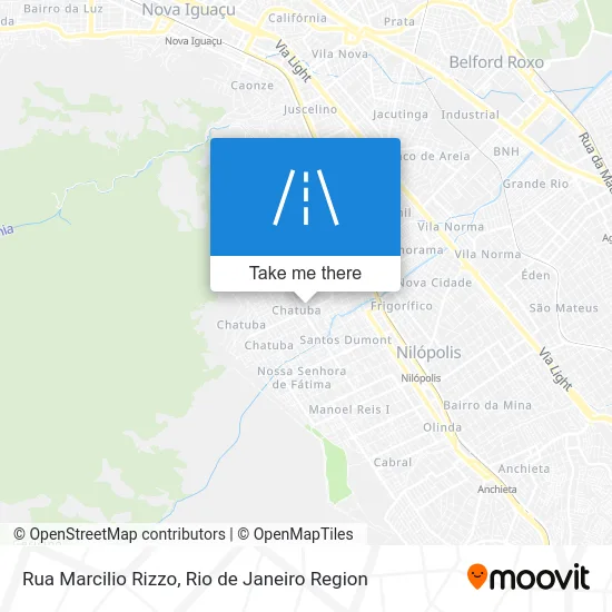 Rua Marcilio Rizzo map