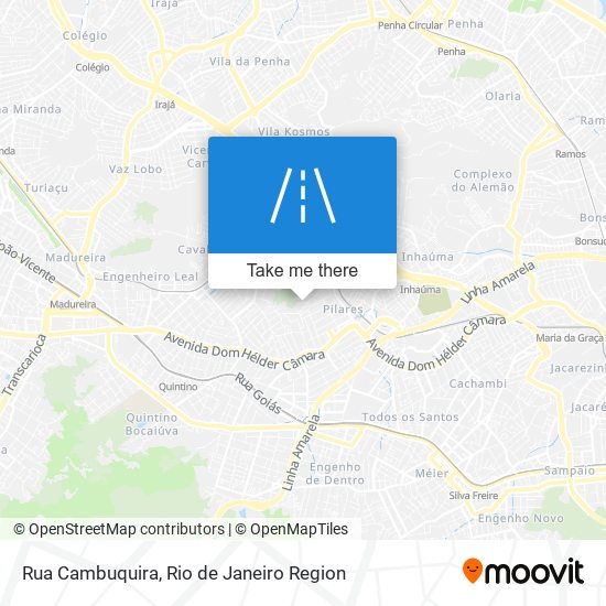 Rua Cambuquira map